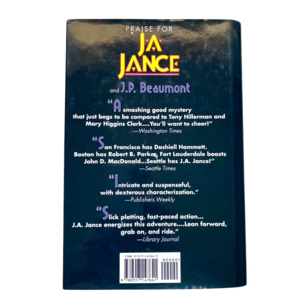 JA Jance Three Complete Novels in One Hardcover! - Picture 6 of 7
